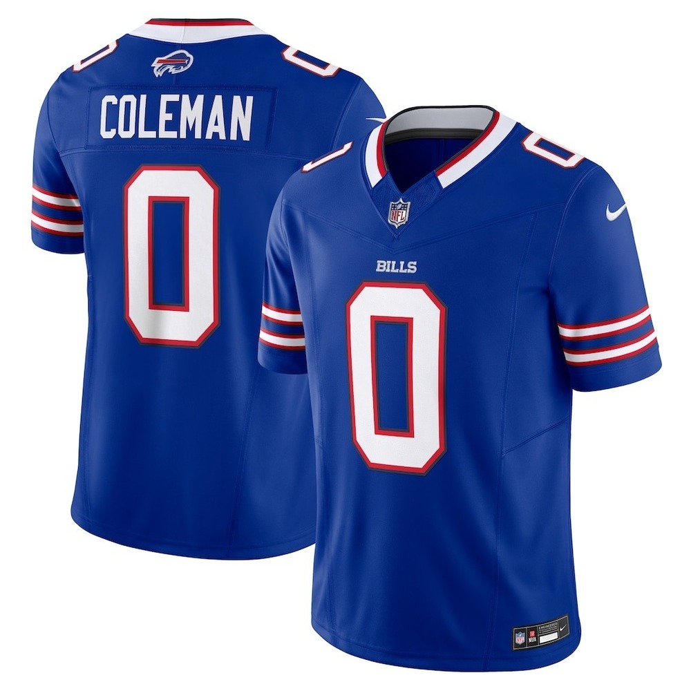 Nike Buffalo Bills Keon Coleman #0 Jersey Blue Medium New‎ With Tags